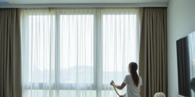 Delicate sheer drape cleaning herston Matty Curtain Cleaning