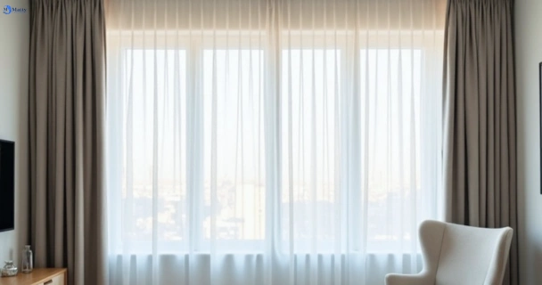 Restored vibrant drapes in herston QLD after Matty Curtain Cleaning
